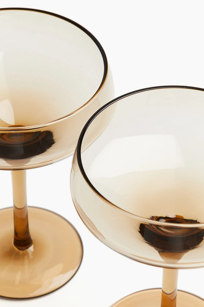 2-pack Champagne Coupes