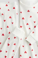 Snug Fit printed cotton pyjamas