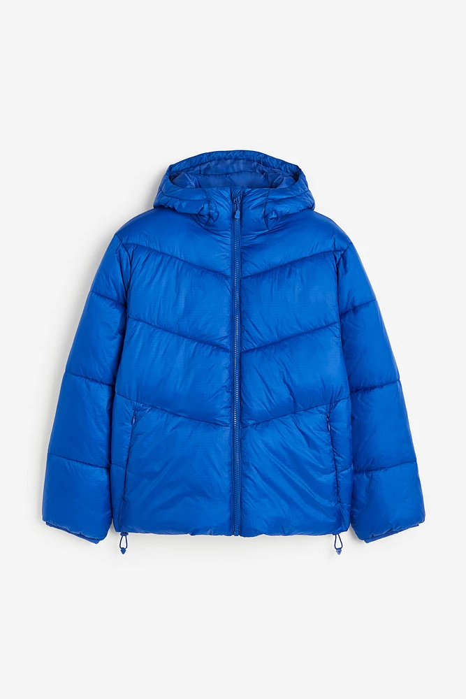 Loose Fit Water-repellent Puffer Jacket