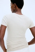 MAMA Ribbed Top