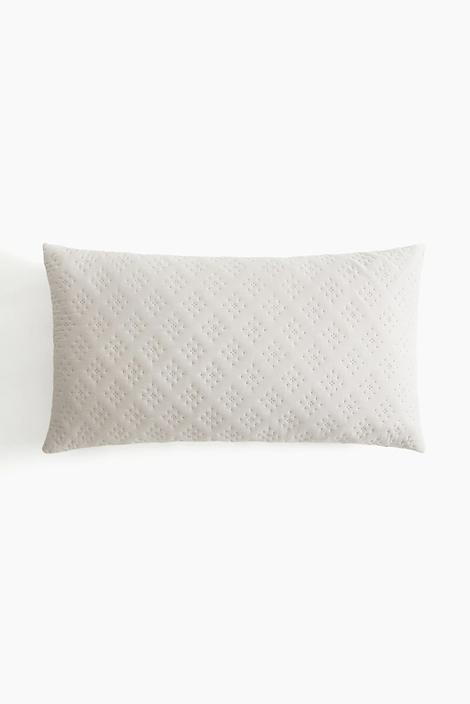 Housse de coussin matelassée