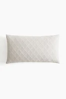 Housse de coussin matelassée