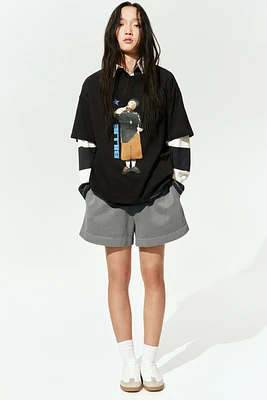 Oversized Printed T-Shirt
