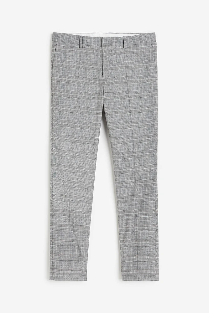 Skinny Fit Suit Pants