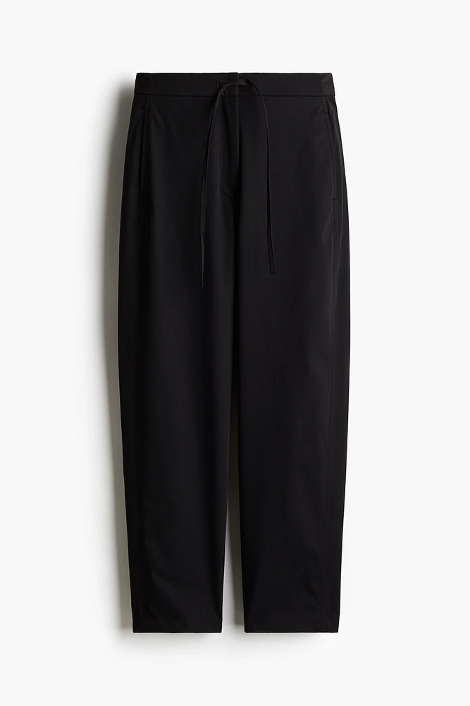 Pantalon 7/8 à jambes en tonneau