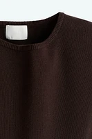 Fine-Knit T-Shirt