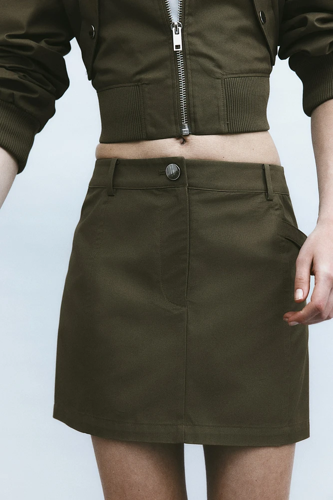 Cargo Mini Skirt