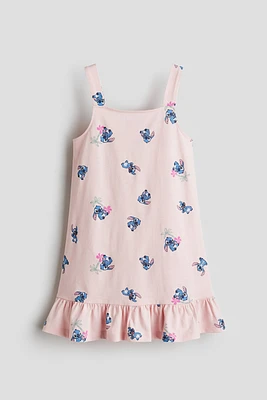 Robe en coton imprimé