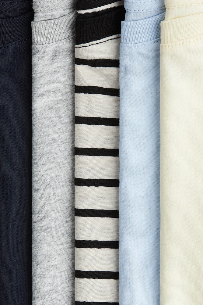 Lot de 5 T-shirts en coton