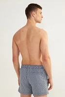 Seersucker Swim Shorts