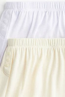 2-Pack Pointelle Pajama Shorts