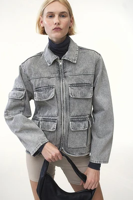 Denim Utility Jacket