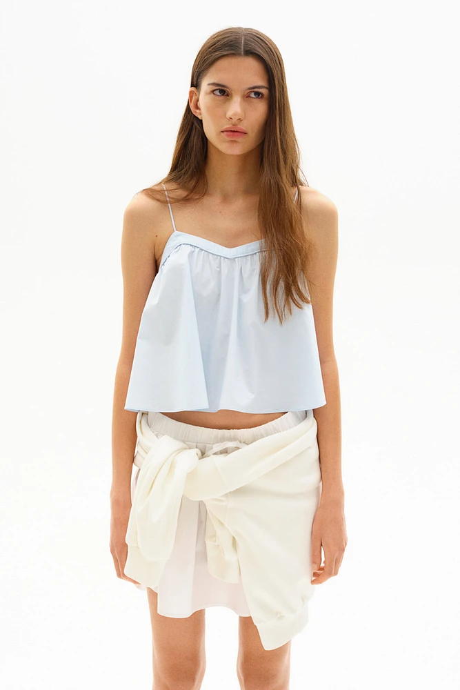 Poplin Camisole Top