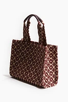 Cotton-blend Tote Bag