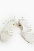Block-heeled Sandals