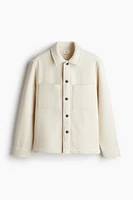 Regular Fit Waffled Overshirt