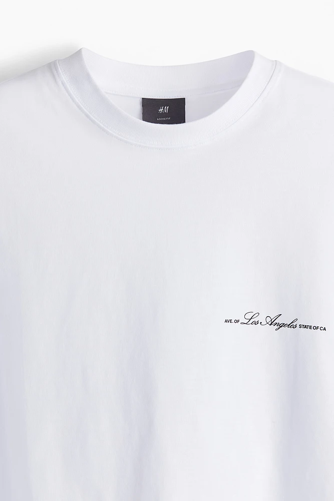 Loose Fit Printed T-shirt