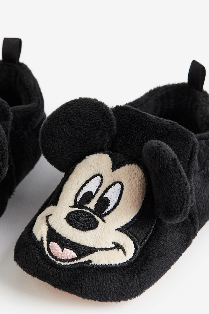 Soft Appliquéd Slippers