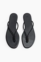 Knot-Detail Flip-Flops
