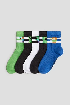 Lot de 5 paires chaussettes