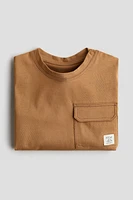 Pocket-Detail Jersey Shirt