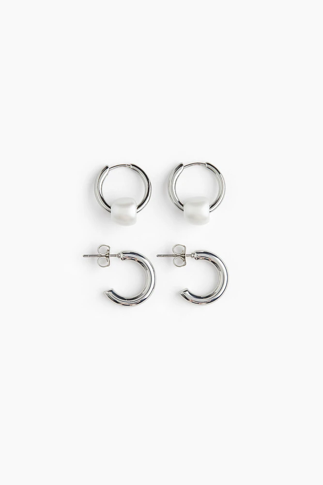 2 Pairs Earrings