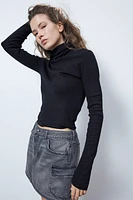 Turtleneck Top