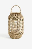 Large Seagrass Candle Lantern