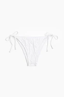 Culotte de bikini Tanga à nouer