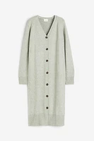 Fine-knit Cardigan Dress