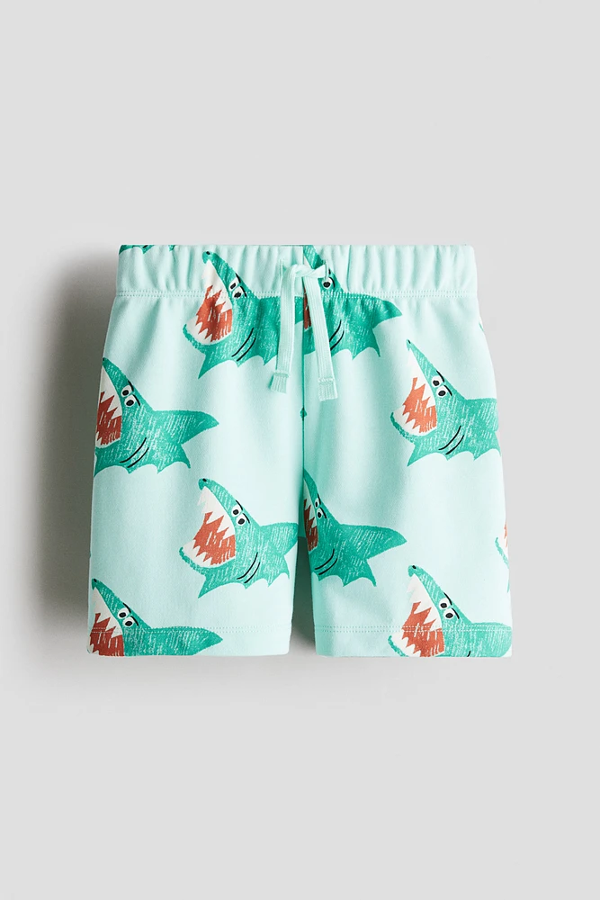Short en molleton imprimé