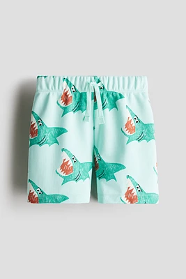 Short en molleton imprimé
