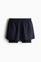 Double-Layered Sports Shorts with DryMove™