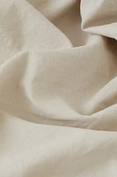 Linen-blend Bedskirt