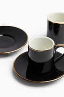 2-pack Espresso Cup and Saucer