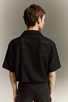 Regular Fit Lace Resort Shirt