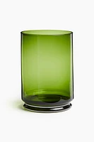 Large Glass Candle Lantern