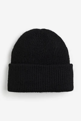 Rib-knit Beanie