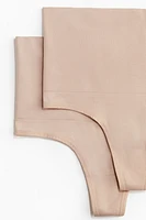 Lot de 2 culottes Thong Gainantes