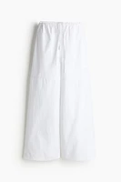 Pantalon ample en coton