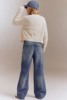 Baggy Fit Bootcut Leg Jeans