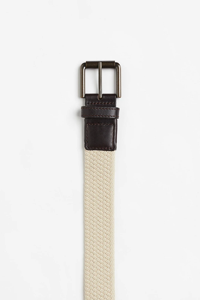 Elasticized Fabric Belt