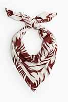 Foulard imprimé