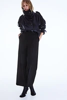 Wide-Leg Dress Pants