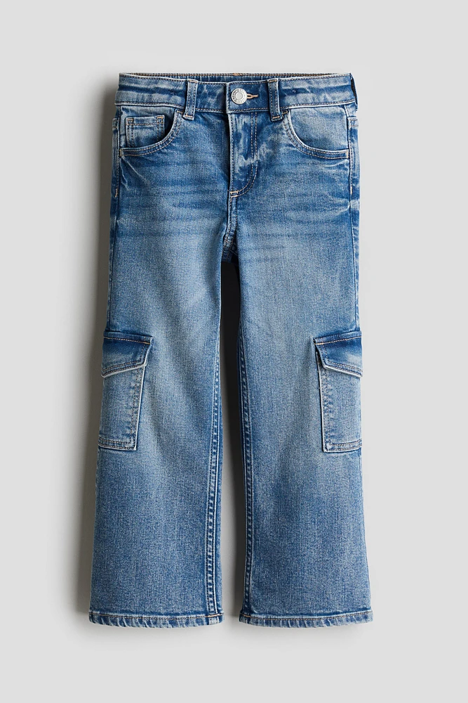 Bootcut Cargo Jeans