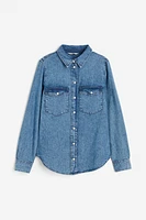 Slim-fit Denim Shirt