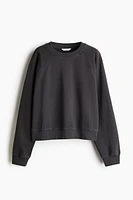 Washed Cotton Sweatshirt