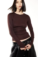 Long-sleeved Jersey Top