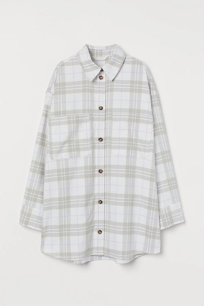 Twill Shirt Jacket