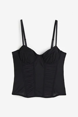 Mesh Bustier Top